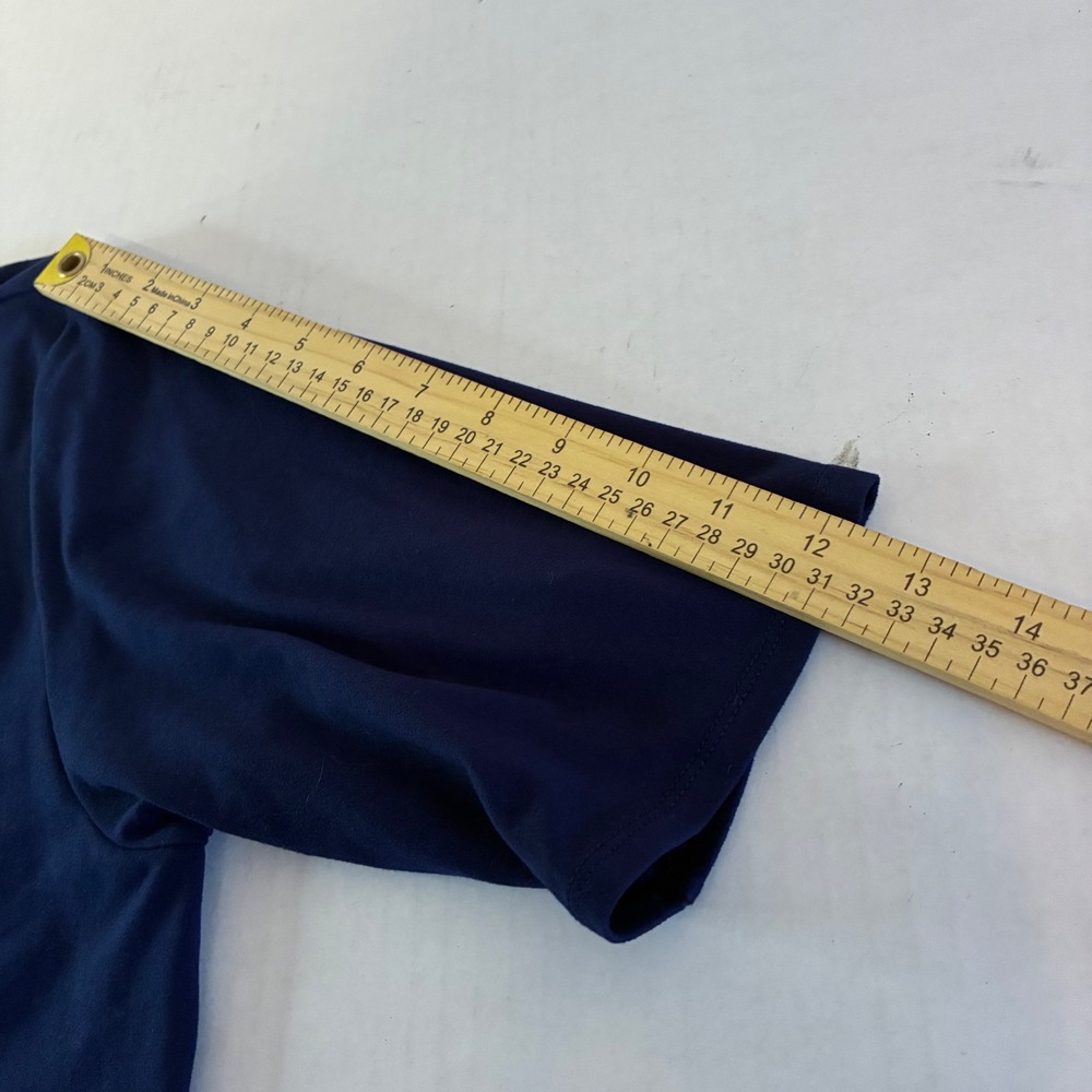 Cuddl Duds Flexwear Blue Sharkbite Hem Dress Midi PXL Petite Pockets Cozy Lounge - Picture 6 of 12